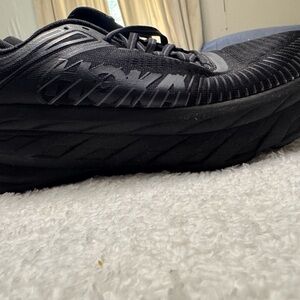 Hoka All-Black Athletic Shoes
